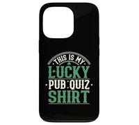 Lucky Pub Quiz Team Leader Costume for Quizmaster Fun Case for iPhone 13 Pro