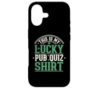 Lucky Pub Quiz Team Leader Costume for Quizmaster Fun Case for iPhone 17