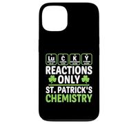 Lucky Reactions Only St. Patrick’s Day Chemistry Teacher Case for iPhone 13