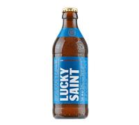 Lucky Saint Lager - Non Alcoholic Lager, Case of 6 Bottles