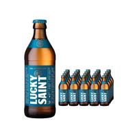Lucky Saint Low alcohol Lager Beer Multipack, 20 x 330 ml