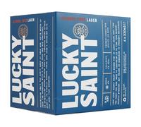 LUCKY SAINT Unfiltered Alcohol Free Lager CAN 4 X 330ML
