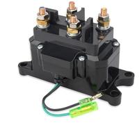 Lucky Seven Winch Solenoid Relay Contactor Thumb Truck 12V 250A for UTV ATV 4x4 Vehicles-for 63070,62135, 74900, 2875714, 70715 for 63070 Warm,12 Volt, 4-Terminals