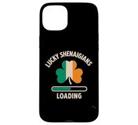 Lucky Shenanigans Loading St Patrick’s Day Funny Shamrock Case for iPhone 15 Plus
