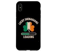 Lucky Shenanigans Loading St Patrick’s Day Funny Shamrock Case for iPhone XS Max
