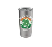 Lucky Sister A Wee Bit Sassy - St. Patrick’s Fun Stainless Steel Insulated Tumbler