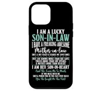 Lucky Son In Law Awesome Mother In Law Family Humor Child Case for iPhone 12 mini