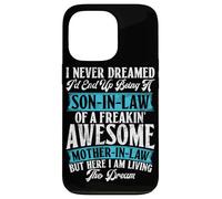 Lucky Son In Law Awesome Mother In Law Family Humor Child Case for iPhone 13 Pro