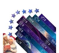 Lucky Star Paper Strips,Craft Paper | Cute Folding Star Decorations, Colorful Star DIY Art Crafts, for and School Teaching Supplies
