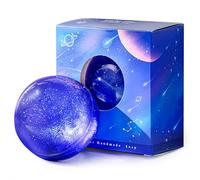 Lucky Starry Sky Soap Handmade Soap, Dreamy Starry Sky Design, Gentle Cleansing Formula, Face Body Moisturizing Artisanal Floral Soaps