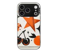 Lucky Stars Dices Cherries Billiard Balls Phone Case Compatible with iPhone 17 Air Pro Max Glass Protective Cover with Hanging Hole
