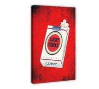 Lucky Strike Canvas Poster Bedroom Decor Landscape Office Room Decor Gift 08x12inch(20x30cm)