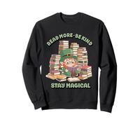 Lucky Teacher St Patrick Day Read More Be Kind Stay Magical Sweatshirt