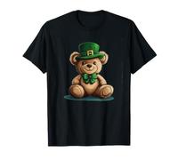 Lucky Teddy Bear for St. Patrick’s Day Boys and Girls T-Shirt