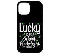Lucky To Be A School Psychologist Psychology St Patricks Day Case for iPhone 12 mini