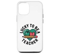 Lucky To Be A Teacher St Patricks Day Case for iPhone 12/12 Pro