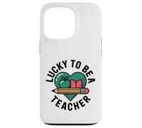 Lucky To Be A Teacher St Patricks Day Case for iPhone 13 Pro