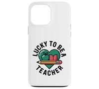 Lucky To Be A Teacher St Patricks Day Case for iPhone 13 Pro Max