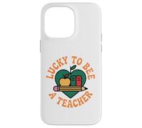 Lucky To Be A Teacher St Patricks Day Case for iPhone 14 Pro Max