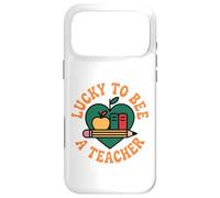 Lucky To Be A Teacher St Patricks Day Case for iPhone 17 Pro Max