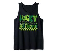 Lucky to Be an ABA Therapist - St Patricks Day Tank Top