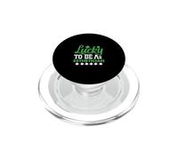 Lucky To Be An Esthetician St Patricks Day Irish Shamrock PopSockets PopGrip for MagSafe