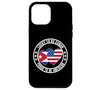 Lucky To Be Cuban Proud To Be American Cuba USA Flag Graphic Case for iPhone 12 Pro Max