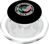 Lucky To Be Pakistani Proud To Be American Pakistan USA Flag PopSockets PopGrip for MagSafe
