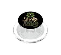 Lucky To Be The Bride St Patricks Wedding Future Mrs Gift PopSockets PopGrip for MagSafe