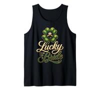 Lucky to Be The Bride St Patricks Wedding Future Mrs Gift Tank Top