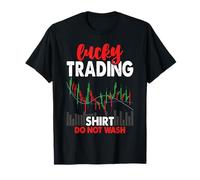 Lucky Trading Forex Trader Stock Exchange Investor T-Shirt