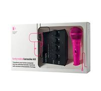 Lucky Voice Bluetooth (New 2022 Version) Karaoke Machine & Microphone for Adults & Kids - Pink - 10,000 Songs Free Access - Portable Karaoke Machine: Connect to Phone, Tablet, Laptop