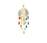 Lucky Wind Chimes, Wind Chimes, Wind Chimes Outdoor Life Tree Crystal Suncatcher Hanging Pendant Garden Decor Multicolor(Color-1)