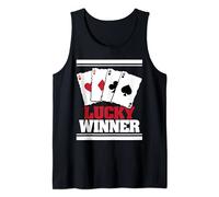 Lucky Winner Poker T-Shirt Omaha Texas Hold Em Casino Tee Tank Top