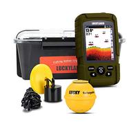 LUCKY Wireless Handheld Fish Finders Boat Wired Transducer Fishing Finder Sensor Sonar Waterproof Portable Depth Finders for Ice Fishing Sea Fishing Kayak