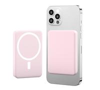 LUCKYDUO Magnetic Wireless Power Bank, 5000 mAh Slim Battery Pack with USB C PD 20 W Ultra Fast Charging Magnetic Portable Charger for iPhone 16/15/14/13/12 Series