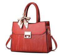 LuckyGGT Peony Flower Embroidery Large Capacity National Style Middle-aged Elegant Women's Handbag Crossbody Bag