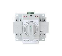 LuckyHigh Mini Dual Power Automatic Transfer Switches 110V 2P 63A MCB Type Self Cast Conversion Change-Over Switch Dual Electronic Power Circuit Breaker