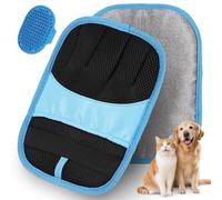 Luckymod 2 Pack Pet Hair Removal Glove & Grooming Brush Set
