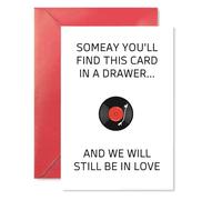 LuckymyliXY Funny Anniversary Card for Husbands - Romantic Anniversary Card for Boyfriends - Holiday Gifts for Husband Wife Him or Her - AND WE WILL STILL BE IN LOVE
