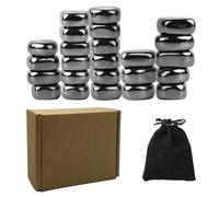 Luckynono 24 piece black iron ore magnetic stone set, magnetic game pressure ball, magnetic chess set, anxiety magnetic stone gift set