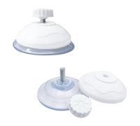 LuckyOpt Large Suction Cup, Iron Screw Cat Window Perch Suction Cups with Protective Cover for Cat Window Hammock, Premium PVC Strong Suction Cups for Glass Wall (8.5 cm)
