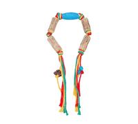 LuckyOpt Silvervine Cat Toy with Catnip, 4-In-1 Colorful Chew Rope Toy for Cats, Interactive Catnip Cat Toys for Teeth Cleaning, Time Killing & Stress Relief (Blue)