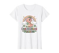 Luckysaurus Princess St Patricks Day Girl Toddler Outfit T-Shirt