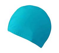 Luckywaqng Accessories and Style Protective Cap Swimming Adult Hair Women's Cap Swimming Elastic Swimming Large Men's Swimming Swimming Ear Plugs Office (Blue, One Size)