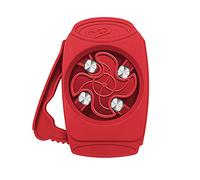 LUCKYYAN Beer Can Opener 2PCS Soda Can Openers Can Top Remover Can Cutter Topless Can Opener Stainless Steel Cutting Can Opener Portable for Kitchen,Red