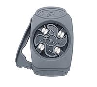 LUCKYYAN Beer Can Opener 2PCS Soda Can Openers Can Top Remover Can Cutter Topless Can Opener Stainless Steel Cutting Can Opener Portable for Kitchen,Gray