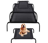 Lucn Elevated Pet Sleep Bed Dog Cat Cool Cot Folding Portable Waterproof Raised Cooling Bed Strong and Sturdy Elevated Dog Bed Suitable for Indoor or Outdoor (Small)