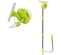 Lucn Professional Window Squeegee Cleaner, Telescopic Window Washing Equipment, Glass Cleaning Tools for Indoor/Outdoor High Window - U-Type