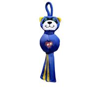 LUCOLOVE Flirt Pole Replacement Toy - Multi-Sensory Tough Toy for Mighty StrongBite Flirt Pole for Dogs (Raccoon)